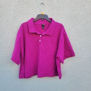 Wild Fable Women's Short Sleeve Cropped Size XL